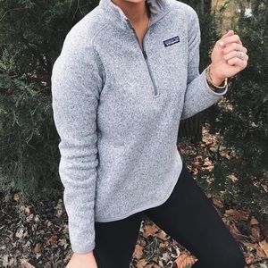 Patagonia Better Sweater small Birch White (Grey)